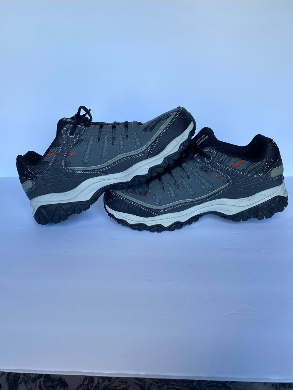 Sketchers sport memory foam after burn extra wide 11.5 gray - Picture 4 of 9